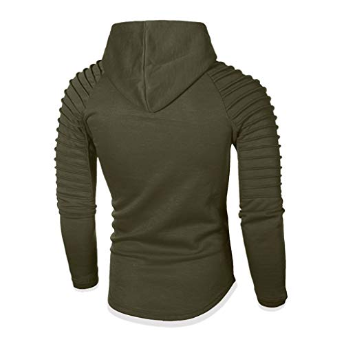 ¡Venta de liquidación! Sudadera con Capucha Hombre Hoodie Adolescentes Chico Pullover Básico Top Chandal Hombres Blusa Clásico Ropa Deportivos Casual Streetwear Yvelands(Verde C,M) ¡Venta de liquidación! Sudadera con Capucha Hombre Hoodie Adolescentes Chico Pullover Básico Top Chandal Hombres Blusa Clásico Ropa Deportivos Casual Streetwear Yvelands(Verde C,M)