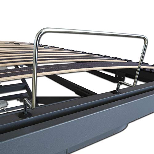 Ventadecolchones - Camas Articuladas Geriátrica de Hospital con Carro Elevador Medida 90 x 190 cm con Juego de barandillas Ventadecolchones - Camas Articuladas Geriátrica de Hospital con Carro Elevador Medida 90 x 190 cm con Juego de barandillas