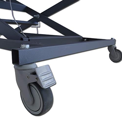 Ventadecolchones - Camas Articuladas Geriátrica de Hospital con Carro Elevador Medida 90 x 190 cm con Juego de barandillas Ventadecolchones - Camas Articuladas Geriátrica de Hospital con Carro Elevador Medida 90 x 190 cm con Juego de barandillas