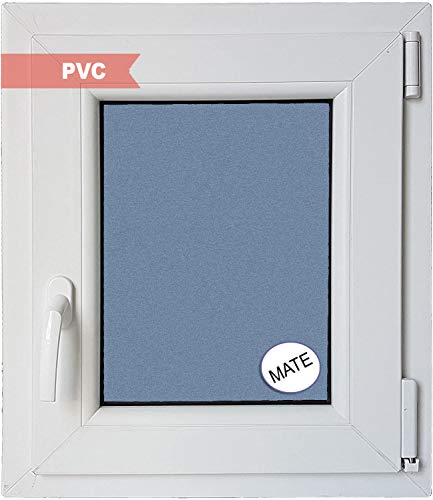 Ventanastock PVCB0001L Ventana PVC Oscilobatiente, Blanco