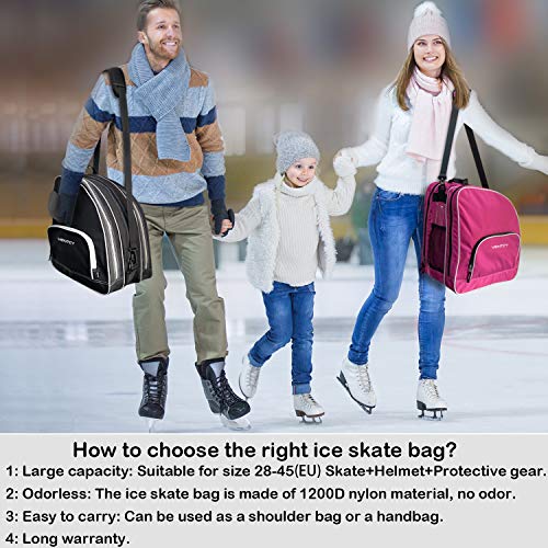 VENTCY Bolsa para Patines, Bolsa Patines Adulto, Bolsa Patines Ruedas, Bolsa Patines Línea para Nina, Bolsa Patines 4 Ruedas hasta El Tamaño 45 (EU) Azul VENTCY Bolsa para Patines, Bolsa Patines Adulto, Bolsa Patines Ruedas, Bolsa Patines Línea para Nina, Bolsa Patines 4 Ruedas hasta El Tamaño 45 (EU) Azul