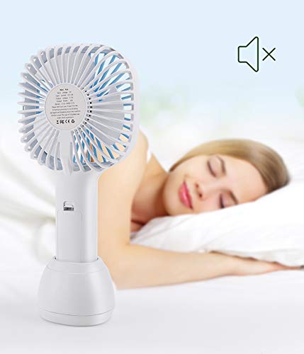 Ventilador de mano, ventilador de mesa, ventilador portátil USB, mini ventilador de mano, ventilador eléctrico con 3 pilas para Home Office Travel-Black. Ventilador de mano, ventilador de mesa, ventilador portátil USB, mini ventilador de mano, ventilador eléctrico con 3 pilas para Home Office Travel-Black.