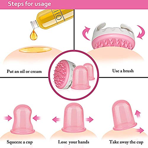 Ventosa Anticelulitica, Ventosa Celulitis, Cupping Cups, Conjunto de Masaje para Celulitis: para piel Anticelulítica, Antienvejecimiento y Suave (3 Piezas) Ventosa Anticelulitica, Ventosa Celulitis, Cupping Cups, Conjunto de Masaje para Celulitis: para piel Anticelulítica, Antienvejecimiento y Suave (3 Piezas)