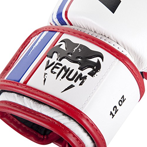 VENUM Bangkok Spirit Guantes de Boxeo, Unisex Adulto, Blanco, 16oz