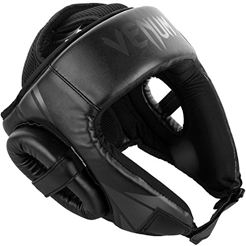 VENUM Challenger 2.0 Casco de Boxeo Abierto, Unisex Adulto, Negro/Negro, Talla Unica