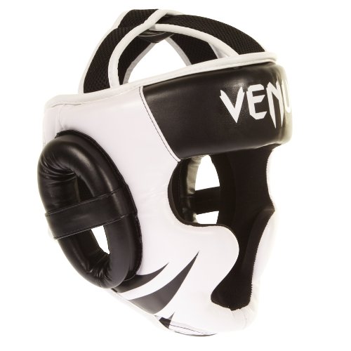 VENUM Challenger 2.0 Casco MMA, Unisex Adulto, Negro/Blanco, Talla Única VENUM Challenger 2.0 Casco MMA, Unisex Adulto, Negro/Blanco, Talla Única