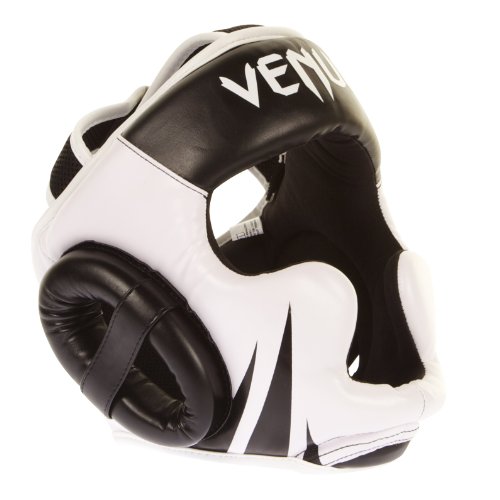 VENUM Challenger 2.0 Casco MMA, Unisex Adulto, Negro/Blanco, Talla Única VENUM Challenger 2.0 Casco MMA, Unisex Adulto, Negro/Blanco, Talla Única