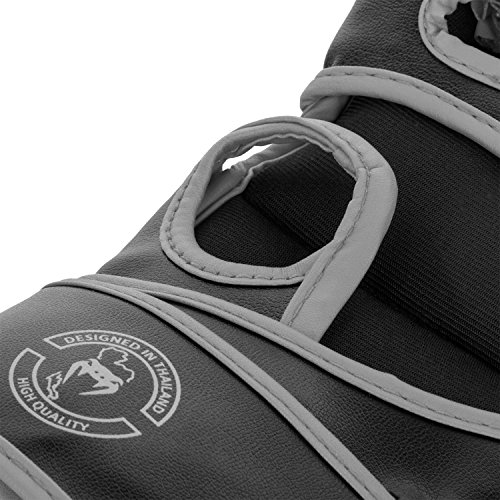 Venum Challenger 2.0 Guantes de MMA sin plugar, Unisex Adulto, Negro / Gris, M Venum Challenger 2.0 Guantes de MMA sin plugar, Unisex Adulto, Negro / Gris, M