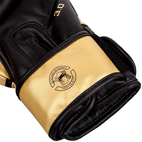 VENUM Challenger 3.0 Guantes de Boxeo, Unisex Adulto, Negro/Dorado, 12 Oz VENUM Challenger 3.0 Guantes de Boxeo, Unisex Adulto, Negro/Dorado, 12 Oz