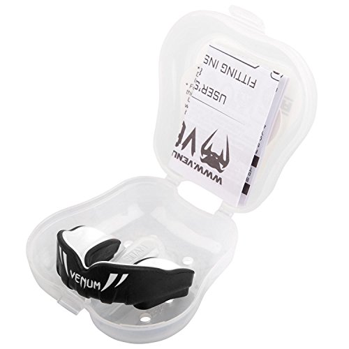 VENUM Challenger Protector de Dientes, Unisex niños, Negro/Blanco, Talla Única