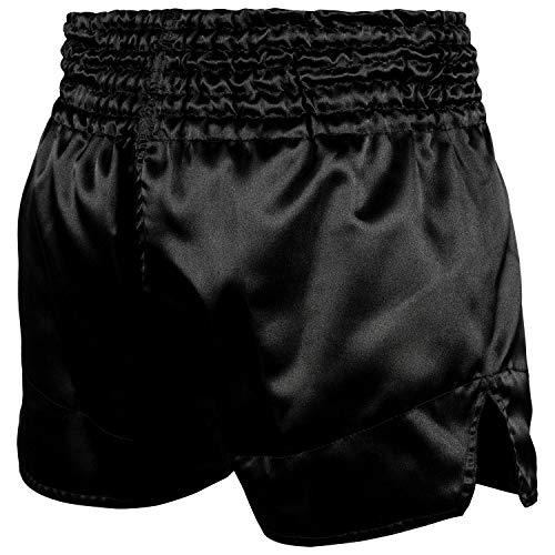 VENUM Classic Pantalones Cortos De Muay Thai, Unisex Adulto, Negro/Dorado, S