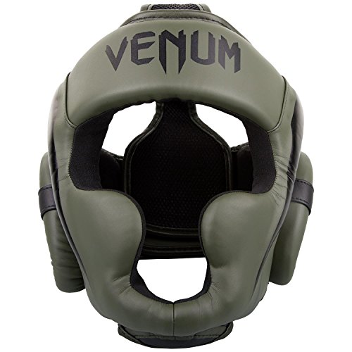 VENUM Elite Casco de Boxeo, Unisex Adulto, Caqui/Negro, Talla Única VENUM Elite Casco de Boxeo, Unisex Adulto, Caqui/Negro, Talla Única