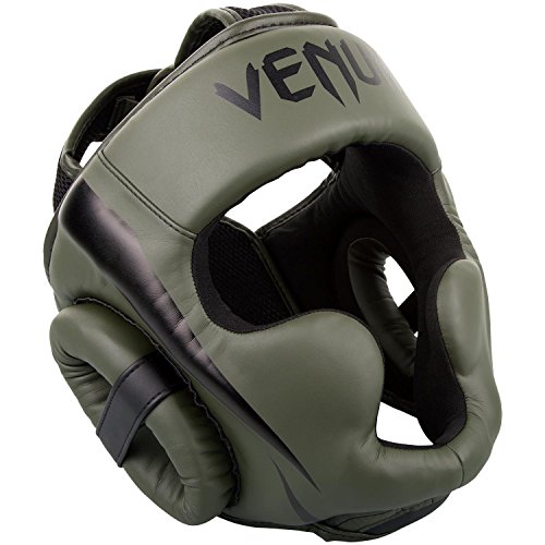 VENUM Elite Casco de Boxeo, Unisex Adulto, Caqui/Negro, Talla Única VENUM Elite Casco de Boxeo, Unisex Adulto, Caqui/Negro, Talla Única