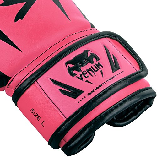 VENUM Elite - Guantes de Boxeo para niño, Niño, VENUM-03234-017-S, Fluo/Rose, FR: S (Talla del Fabricante: S) VENUM Elite - Guantes de Boxeo para niño, Niño, VENUM-03234-017-S, Fluo/Rose, FR: S (Talla del Fabricante: S)