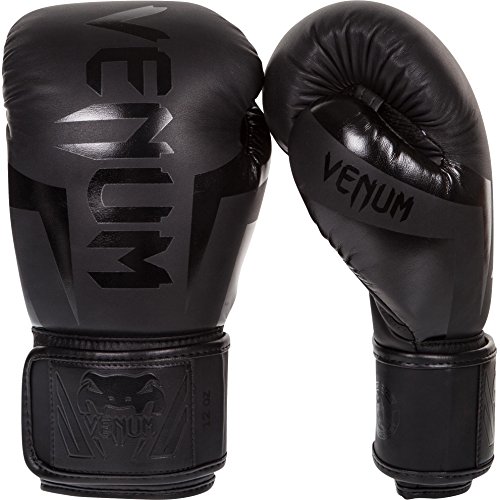 VENUM Elite Guantes de Boxeo, Unisex Adulto, Negro Matte/Negro, 10 oz VENUM Elite Guantes de Boxeo, Unisex Adulto, Negro Matte/Negro, 10 oz