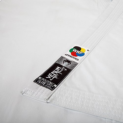 VENUM Elite – Kimono Kata, Todo el año, Unisex, Color Blanco - Blanco, tamaño 170
