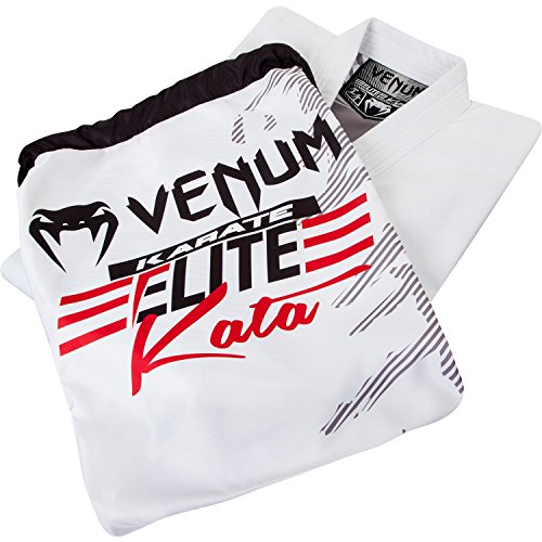 VENUM Elite – Kimono Kata, Todo el año, Unisex, Color Blanco - Blanco, tamaño 170