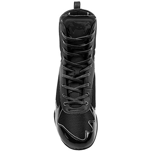 Venum Elite, Zapatos de Boxeo Unisex Adulto, Negro, 40 EU