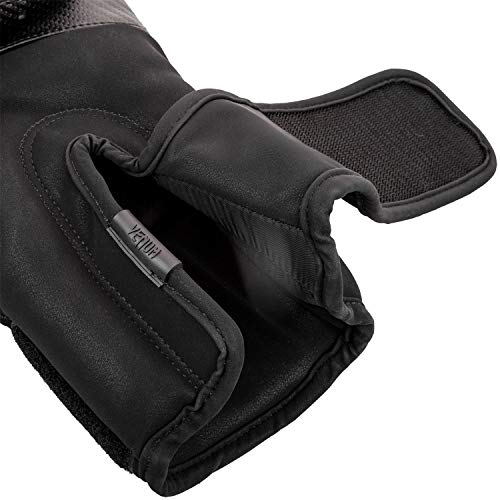 VENUM Impact Guantes de Boxeo, Adultos Unisex, Negro/Negro Mate, 12 oz VENUM Impact Guantes de Boxeo, Adultos Unisex, Negro/Negro Mate, 12 oz