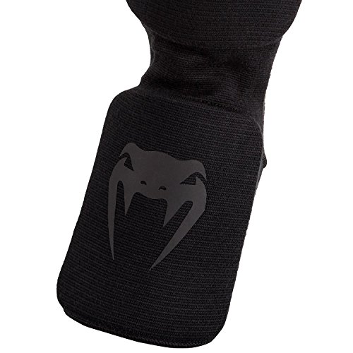 VENUM Kontact Espinilleras de Boxeo, Unisex Adulto, Negro/Negro, Única VENUM Kontact Espinilleras de Boxeo, Unisex Adulto, Negro/Negro, Única
