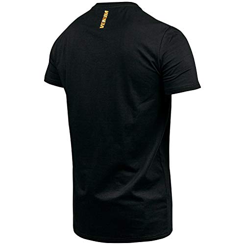 VENUM Muay Thai Vt Camiseta, Hombre, Negro/Dorado, M