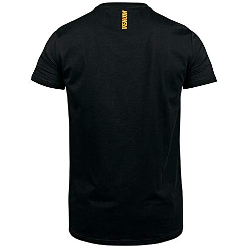 VENUM Muay Thai Vt Camiseta, Hombre, Negro/Dorado, M