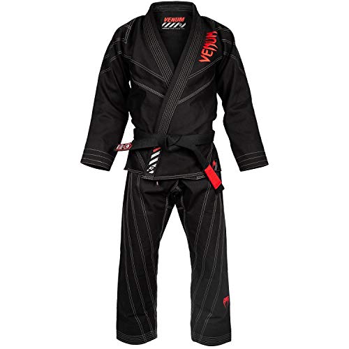 VENUM Power 2.0 Kimono De Jiu Jitsu Brasileño/BJJ Gi, Unisex Adulto, Negro, A2 VENUM Power 2.0 Kimono De Jiu Jitsu Brasileño/BJJ Gi, Unisex Adulto, Negro, A2