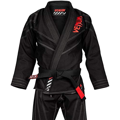 VENUM Power 2.0 Kimono De Jiu Jitsu Brasileño/BJJ Gi, Unisex Adulto, Negro, A2 VENUM Power 2.0 Kimono De Jiu Jitsu Brasileño/BJJ Gi, Unisex Adulto, Negro, A2