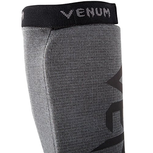 VENUM VENUM-02948-203 Espinilleras de Boxeo, Unisex Adulto, Gris/Negro, Talla Única VENUM VENUM-02948-203 Espinilleras de Boxeo, Unisex Adulto, Gris/Negro, Talla Única
