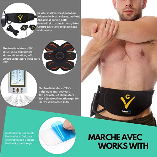 VeoFit- Gel Conductor Eucalipto 1 x 250mL Electrodos Electroestimulacion EMS y TENS, Gel de Contacto para Electroestimulador Muscular VeoFit- Gel Conductor Eucalipto 1 x 250mL Electrodos Electroestimulacion EMS y TENS, Gel de Contacto para Electroestimulador Muscular