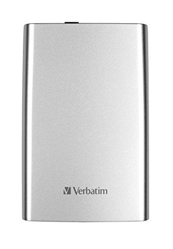 Verbatim Store'n'Go USB 3.0 1TB - Disco Duro Externo de 1 TB (USB 3.0, 2.5", 5000 MB/s), Plateado