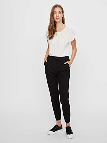 Vero Moda Vmeva Mr Loose String Pants Noos Pantalones, Negro (Black), W40/L34 para Mujer Vero Moda Vmeva Mr Loose String Pants Noos Pantalones, Negro (Black), W40/L34 para Mujer
