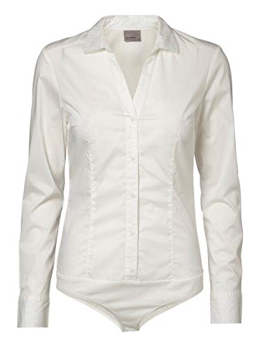 Vero Moda VMLADY L/S G-String Shirt Noos Blusas, Color Blanco Nieve, XS para Mujer Vero Moda VMLADY L/S G-String Shirt Noos Blusas, Color Blanco Nieve, XS para Mujer