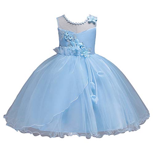 Vestido de Fiesta para NiƱos Lovely Fancy Junior Flower Girl Dress Sin mangas Floral Rose Tul Princesa Vestidos Chicas Tutu Bow Vestido de boda Fiesta de cumpleaƱos CumpleaƱos Dama de honor Boda Fiest Vestido de Fiesta para NiƱos Lovely Fancy Junior Flower Girl Dress Sin mangas Floral Rose Tul Princesa Vestidos Chicas Tutu Bow Vestido de boda Fiesta de cumpleaƱos CumpleaƱos Dama de honor Boda Fiest