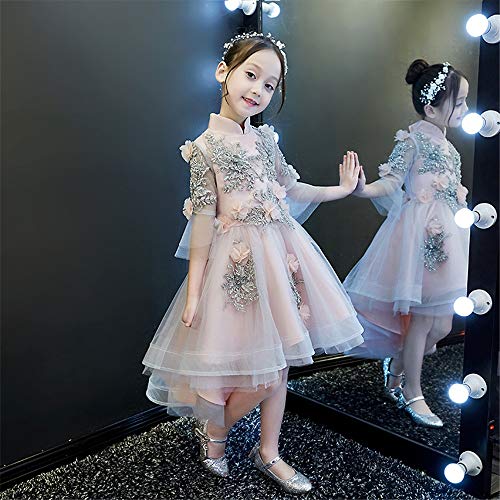 Vestido de NiƱa Lovely Fancy Junior Flower Girl Dress Sin mangas Floral Rose Tul Princesa Vestidos Chicas Tutu Bow Vestido de boda Fiesta de cumpleaƱos Vestidos de Princesa Fiesta de la Boda de Las Ni Vestido de NiƱa Lovely Fancy Junior Flower Girl Dress Sin mangas Floral Rose Tul Princesa Vestidos Chicas Tutu Bow Vestido de boda Fiesta de cumpleaƱos Vestidos de Princesa Fiesta de la Boda de Las Ni