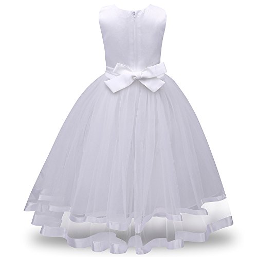 Vestidos de Niñas Manga Larga Chica Vestidos de Princesa Encajes Flores Ceremonia Vestido Infantil Cumpleaños Niña Carnaval Vestido de Fiesta riou Vestidos de Niñas Manga Larga Chica Vestidos de Princesa Encajes Flores Ceremonia Vestido Infantil Cumpleaños Niña Carnaval Vestido de Fiesta riou