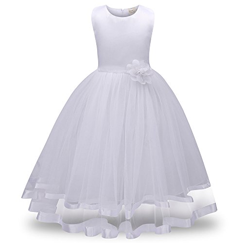 Vestidos de Niñas Manga Larga Chica Vestidos de Princesa Encajes Flores Ceremonia Vestido Infantil Cumpleaños Niña Carnaval Vestido de Fiesta riou Vestidos de Niñas Manga Larga Chica Vestidos de Princesa Encajes Flores Ceremonia Vestido Infantil Cumpleaños Niña Carnaval Vestido de Fiesta riou