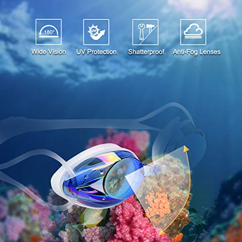 vetoky Gafas de Natación, Antiniebla Gafas para Nadar Protección UV sin Fugas para Adultos Y Niños vetoky Gafas de Natación, Antiniebla Gafas para Nadar Protección UV sin Fugas para Adultos Y Niños