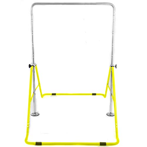 VEVOR Barra Horizontal, 99x141 cm 86,6 -127 cm Altura Ajustable Barras Gimnasia, High Bar Equipo para Gimnasio de Entrenamiento Gymnastics Training Bar (Amarillo) VEVOR Barra Horizontal, 99x141 cm 86,6 -127 cm Altura Ajustable Barras Gimnasia, High Bar Equipo para Gimnasio de Entrenamiento Gymnastics Training Bar (Amarillo)