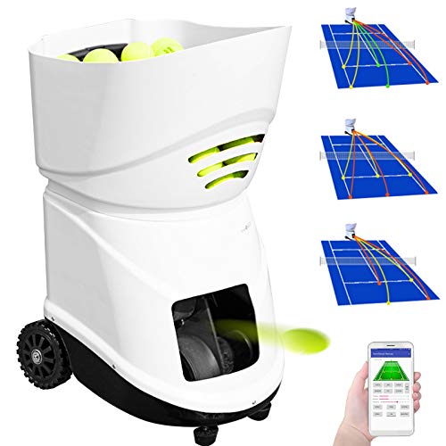 VEVOR Máquina de Pelota para Tenis Portátil Servicio Ligero de Pelota para Tenis Maquina para Tenis Adecuado para Profesionales y Principiantes (TS-08) VEVOR Máquina de Pelota para Tenis Portátil Servicio Ligero de Pelota para Tenis Maquina para Tenis Adecuado para Profesionales y Principiantes (TS-08)
