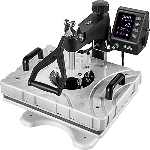 VEVOR Máquina de Prensa de Calor Multifuncional, 6 en 1 Prensa de Transferencia Giratoria de 360°, 1.000 W 220 V Máquina de Sublimación, Prensa de Calor, Prensa Térmica Blanca para Camisetas VEVOR Máquina de Prensa de Calor Multifuncional, 6 en 1 Prensa de Transferencia Giratoria de 360°, 1.000 W 220 V Máquina de Sublimación, Prensa de Calor, Prensa Térmica Blanca para Camisetas