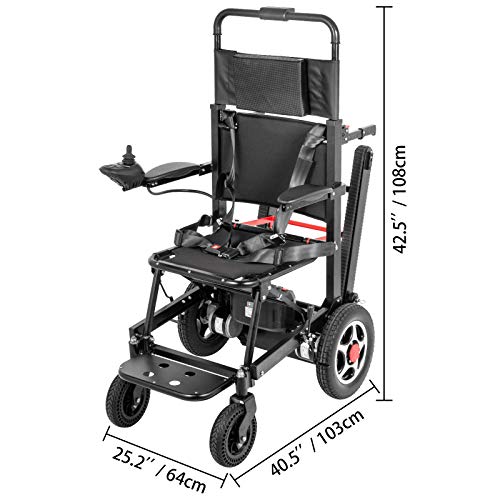 VEVOR Silla de Ruedas 2 en 1 Silla Salvaescaleras 177 kg, para Subir Escaleras Elevadores de Escalera para Escaleras Estrechas 18 AH 24 V Silla para Bajar y Subir Escaleras, con Batería Recargable VEVOR Silla de Ruedas 2 en 1 Silla Salvaescaleras 177 kg, para Subir Escaleras Elevadores de Escalera para Escaleras Estrechas 18 AH 24 V Silla para Bajar y Subir Escaleras, con Batería Recargable
