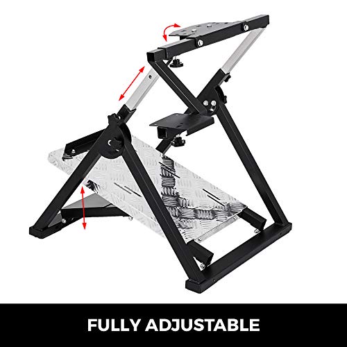 VEVOR Soporte para Volante 64 x 55 x 60-80 cm Soporte de Volante Universal Plegable G25 G27 G29 y G920 Wheel Stand Pro Compatible con Logitech Soporte Volante Logitech g29 Wheel Stand Pro VEVOR Soporte para Volante 64 x 55 x 60-80 cm Soporte de Volante Universal Plegable G25 G27 G29 y G920 Wheel Stand Pro Compatible con Logitech Soporte Volante Logitech g29 Wheel Stand Pro