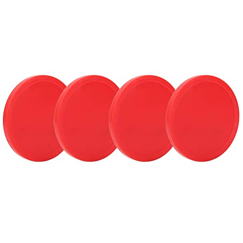 VGEBY Air Hockey Puck, 4Pcs Plastic Air Ice Hockey Pucks Air Hockey Reemplazo de Discos para mesas Equipo de Juego(L)