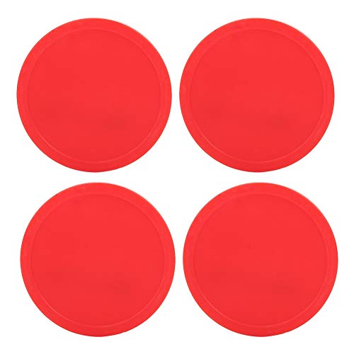 VGEBY Air Hockey Puck, 4Pcs Plastic Air Ice Hockey Pucks Air Hockey Reemplazo de Discos para mesas Equipo de Juego(L)