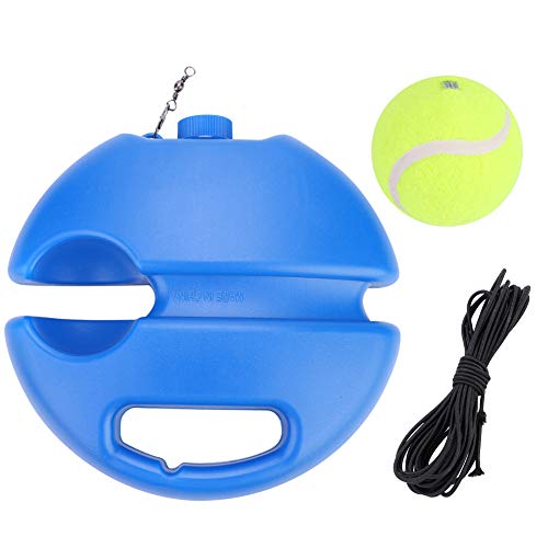 VGEBY Base de Tenis, Autoaprendizaje Herramienta de Entrenador de Tenis con Base de Poder de Rebote de Tenis con Pelota de Tenis