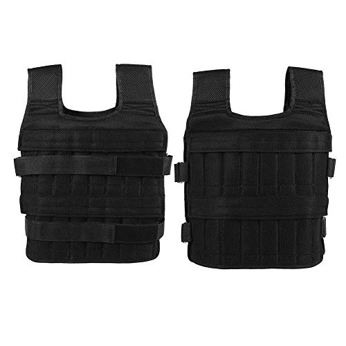 VGEBY Chaleco Cargado, Chaleco de Entrenamiento de Fuerza de Chaleco Cargado con Ejercicio Oxford de 50KG Transpirable para Entrenamiento físico (no Incluye Pesas) VGEBY Chaleco Cargado, Chaleco de Entrenamiento de Fuerza de Chaleco Cargado con Ejercicio Oxford de 50KG Transpirable para Entrenamiento físico (no Incluye Pesas)