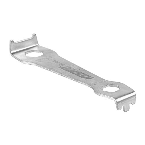 VGEBY Llave Fija del Perno De Cadena De La Bicicleta, Llave Inglesa del Perno del Plato De La Bici De Plata para La Herramienta De La Llave Inglesa De Ciclo De La Bici De Montaña VGEBY Llave Fija del Perno De Cadena De La Bicicleta, Llave Inglesa del Perno del Plato De La Bici De Plata para La Herramienta De La Llave Inglesa De Ciclo De La Bici De Montaña