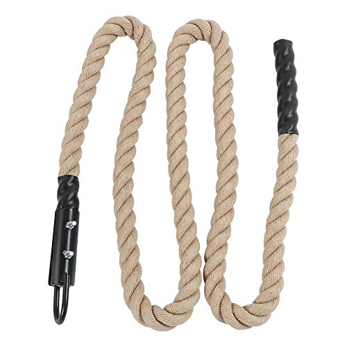 VGEBY1 Cuerda deportiva, 38 mm de brazo de entrenamiento de poder, cuerda de gimnasio, cuerda de escalada, prensa, entrenamiento de gimnasio, entrenamiento de fuerza, entrenamiento de cardio, crossfit