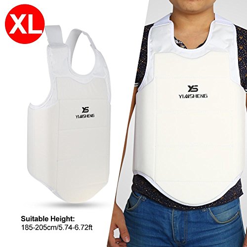VGEBY1 Protector de Pecho, Unisex Karate Taekwondo Chaleco de protección de Pecho Cuerpo de Boxeo Protector de Pecho Accesorio Niño Adulto(S) VGEBY1 Protector de Pecho, Unisex Karate Taekwondo Chaleco de protección de Pecho Cuerpo de Boxeo Protector de Pecho Accesorio Niño Adulto(S)